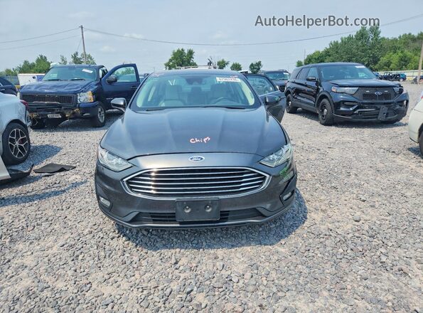 3FA6P0HD1LR229598 2020 FORD FUSION Gray Vista frontal