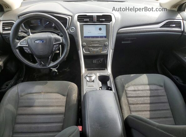 3FA6P0HD1LR245767 2020 FORD FUSION Gray Dashboard view