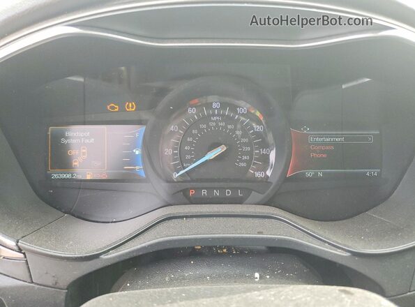 3FA6P0HD1LR245767 2020 FORD FUSION Gray Instrument cluster view