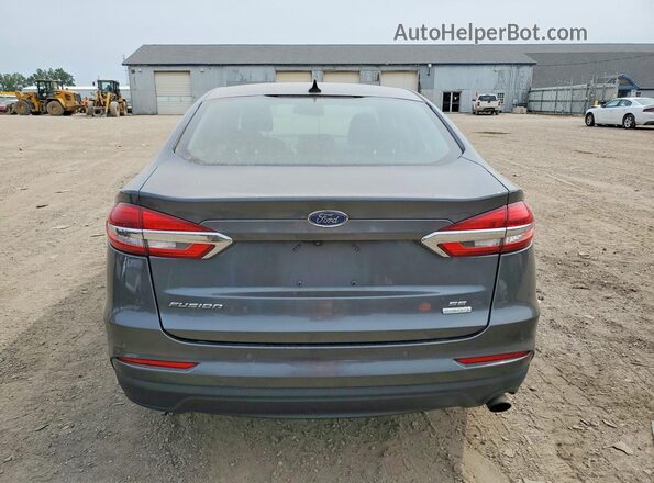 3FA6P0HD1LR245767 2020 FORD FUSION Gray Rear view