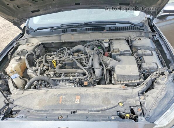 3FA6P0HD1LR245767 2020 FORD FUSION Gray Rear interior view