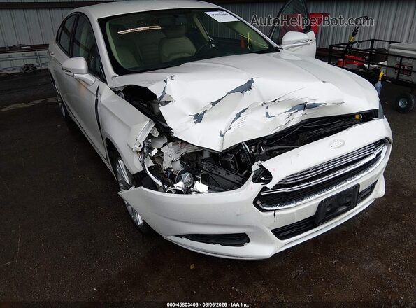 3FA6P0HD2GR185732 2016 FORD FUSION White Widok z przodu