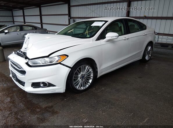3FA6P0HD2GR185732 2016 FORD FUSION White Przód lewy