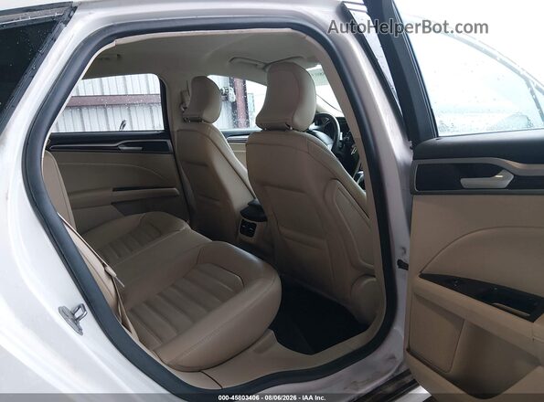 3FA6P0HD2GR185732 2016 FORD FUSION White Widok naklejki z numerem VIN