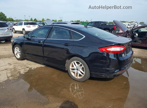 3FA6P0HD2GR198366 2016 FORD FUSION Черный Задняя левая четверть