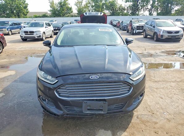 3FA6P0HD2GR198366 2016 FORD FUSION Черный Вид спереди