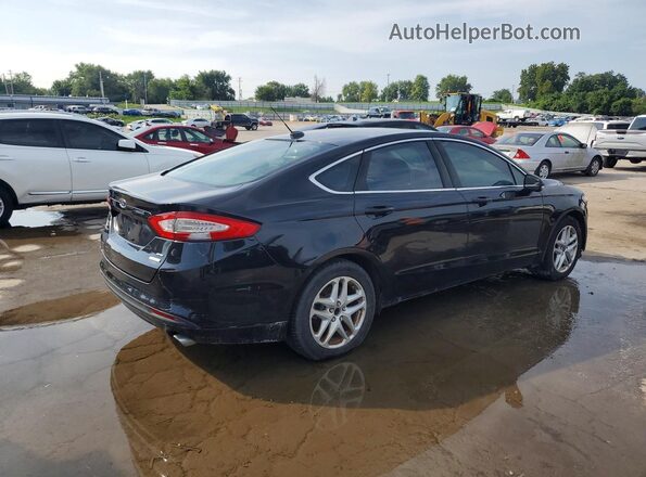 3FA6P0HD2GR198366 2016 FORD FUSION Черный Задняя правая четверть