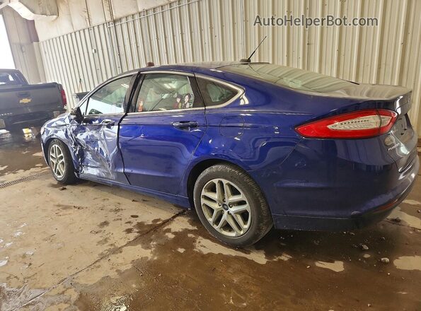 3FA6P0HD2GR312320 2016 FORD FUSION Blue Rear left