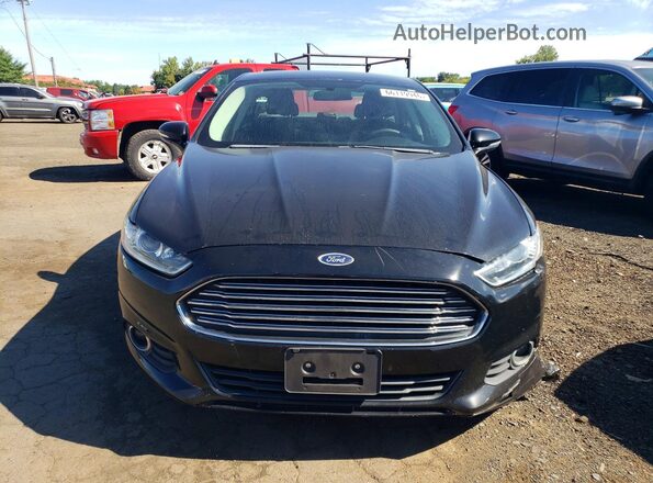 3FA6P0HD2GR318876 2016 FORD FUSION Black Front view