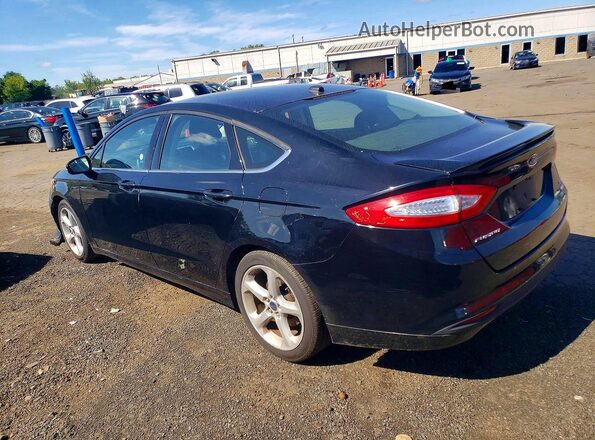 3FA6P0HD2GR318876 2016 FORD FUSION Black Rear left