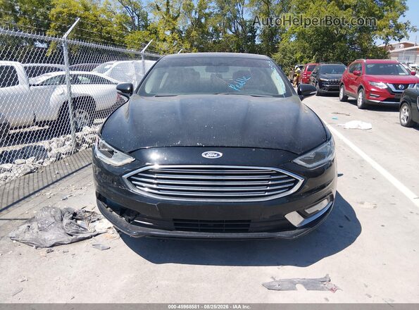 3FA6P0HD2HR111633 2017 FORD FUSION Черный Вид щитка приборов