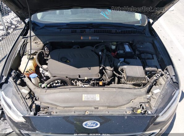 3FA6P0HD2HR111633 2017 FORD FUSION Черный Вид сзади