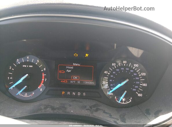 3FA6P0HD2HR111633 2017 FORD FUSION Черный Вид задних сидений