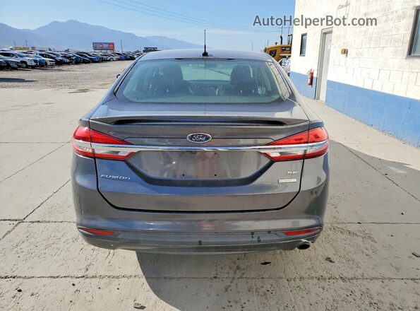 3FA6P0HD2HR143739 2017 FORD FUSION Gray Vista trasera