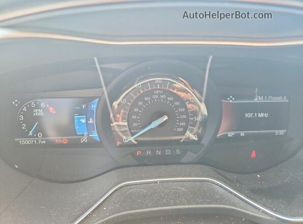 3FA6P0HD2HR194769 2017 FORD FUSION White Սարքավորումների վահանակի տեսք