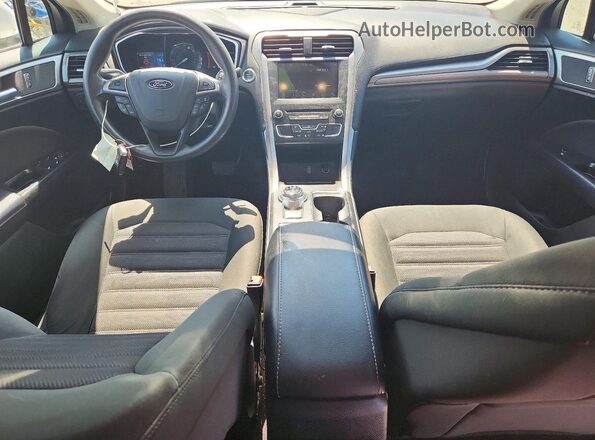 3FA6P0HD2HR194769 2017 FORD FUSION White Առջևի վահանակի տեսք
