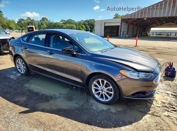 3FA6P0HD2HR305322 2017 FORD FUSION Gray Передня права чверть