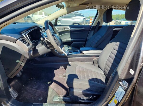 3FA6P0HD2HR305322 2017 FORD FUSION Gray Вид салону спереду