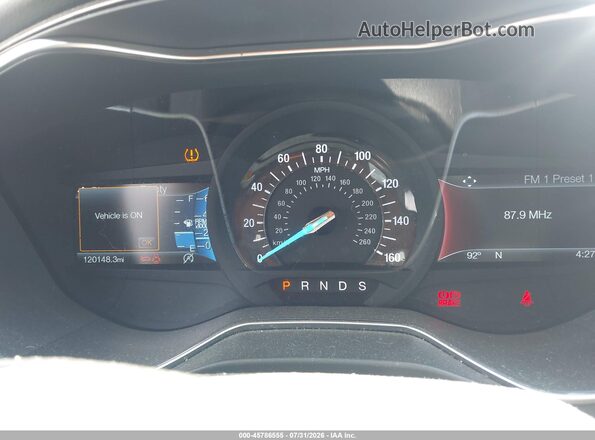 3FA6P0HD2HR312478 2017 FORD FUSION Maroon Rear seats view