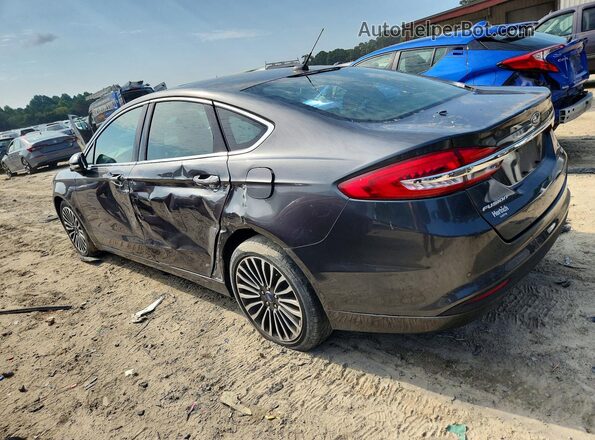 3FA6P0HD2JR142712 2018 FORD FUSION Gray Задня ліва чверть