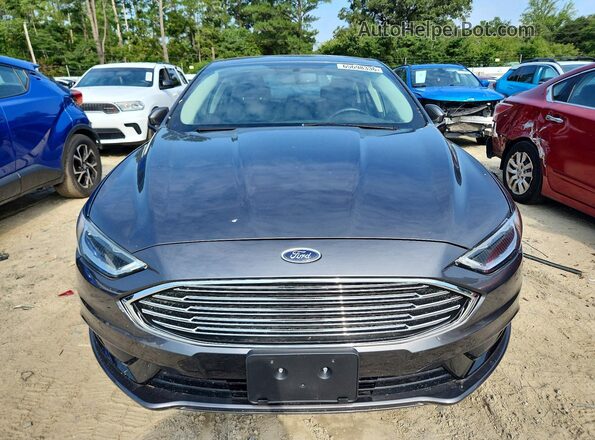 3FA6P0HD2JR142712 2018 FORD FUSION Gray Вид спереду
