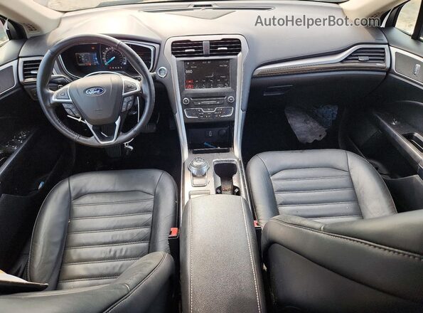 3FA6P0HD2JR142712 2018 FORD FUSION Gray Вид панелі приладів