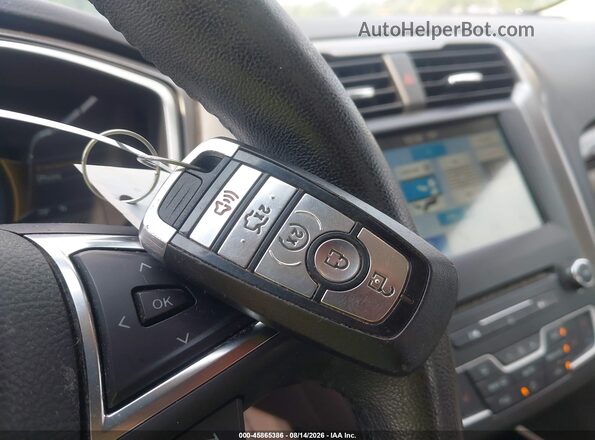 3FA6P0HD2JR149448 2018 FORD FUSION Blue Dashboard view