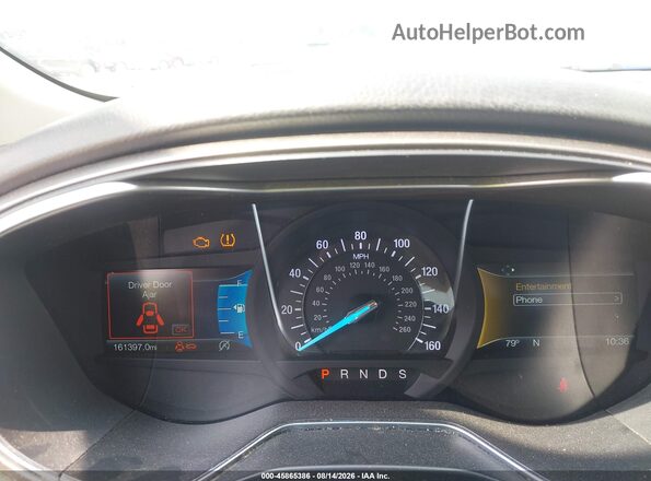 3FA6P0HD2JR149448 2018 FORD FUSION Blue Rear seats view