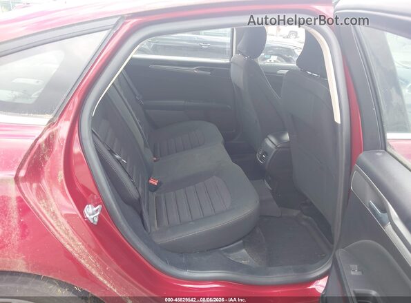 3FA6P0HD2JR153046 2018 FORD FUSION Red Widok naklejki z numerem VIN