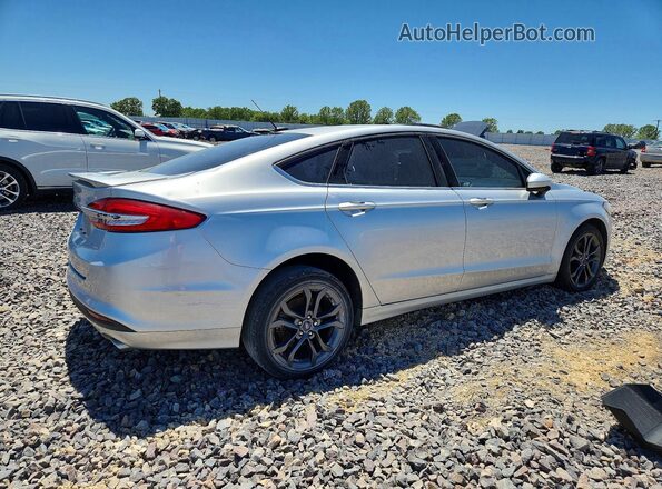 3FA6P0HD2JR154259 2018 FORD FUSION Silver Задня права чверть