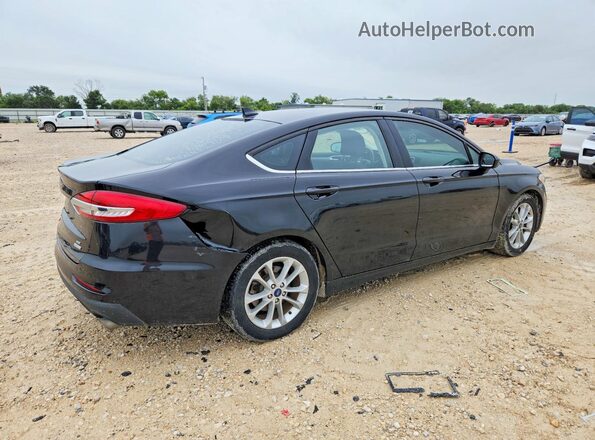 3FA6P0HD2KR170415 2019 FORD FUSION Black Задня права чверть