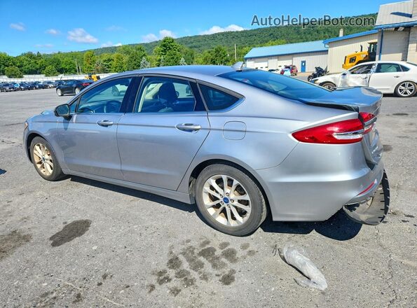 3FA6P0HD2LR134550 2020 FORD FUSION Silver Trasero izquierdo
