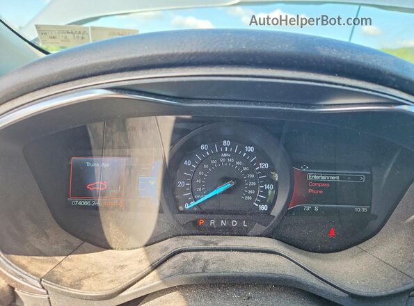 3FA6P0HD2LR134550 2020 FORD FUSION Silver Vista del cuadro de instrumentos