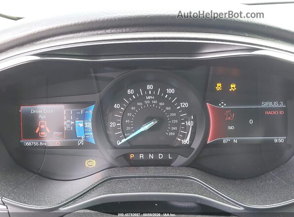 3FA6P0HD2LR150540 2020 FORD FUSION Gray Հետևի նստատեղերի տեսք