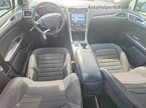 3FA6P0HD2LR218271 2020 FORD FUSION Gray Вид панелі приладів
