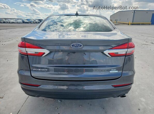 3FA6P0HD2LR218271 2020 FORD FUSION Gray Вид ззаду