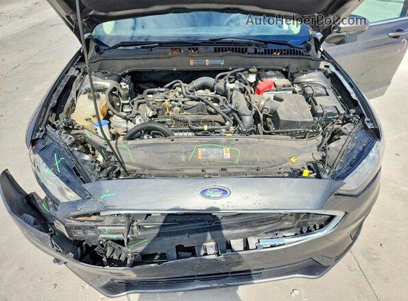 3FA6P0HD2LR218271 2020 FORD FUSION Gray Вид задньої частини салону