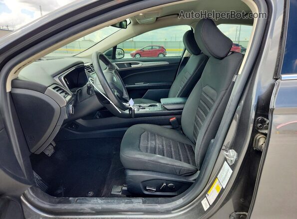 3FA6P0HD2LR218271 2020 FORD FUSION Gray Вид салону спереду
