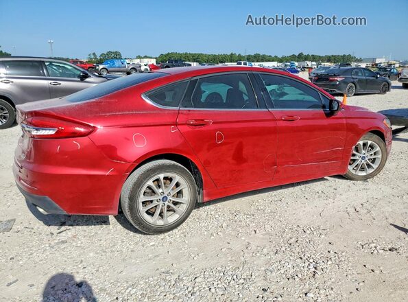 3FA6P0HD2LR220781 2020 FORD FUSION Red Trasero derecho