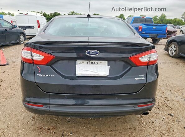 3FA6P0HD3GR192852 2016 FORD FUSION Black უკანა ხედი