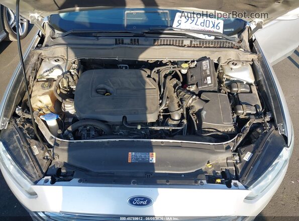 3FA6P0HD3GR222738 2016 FORD FUSION Silver Widok z tyłu