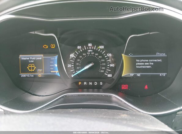 3FA6P0HD3GR280638 2016 FORD FUSION Gray Widok tylnych siedzeń