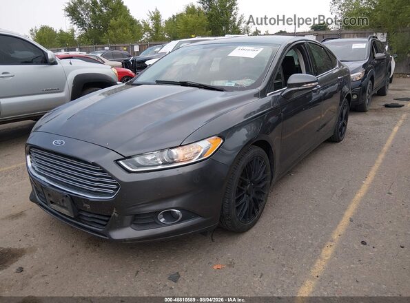 3FA6P0HD3GR280638 2016 FORD FUSION Gray Przód lewy