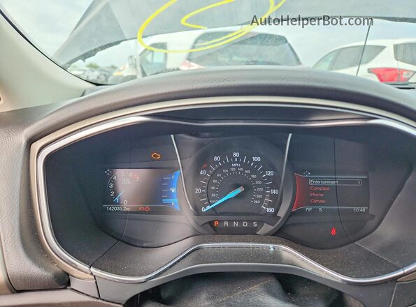 3FA6P0HD3GR326081 2016 FORD FUSION Gray ხელსაწყოთა პანელის ხედი