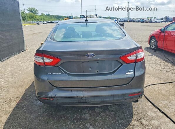 3FA6P0HD3GR326081 2016 FORD FUSION Gray უკანა ხედი