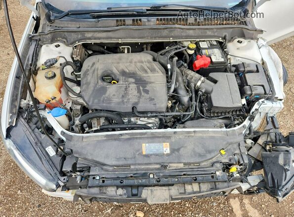 3FA6P0HD3GR378133 2016 FORD FUSION Белый Вид задней части салона