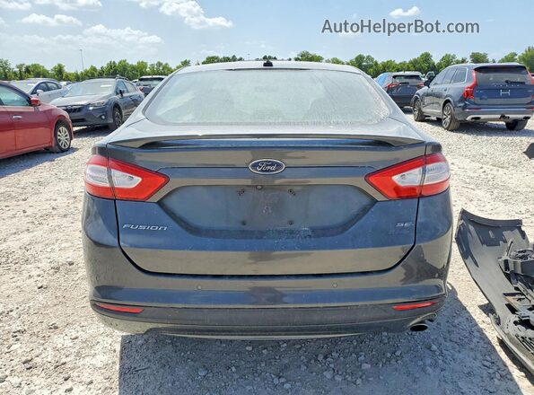 3FA6P0HD3GR396065 2016 FORD FUSION Gray Вид ззаду