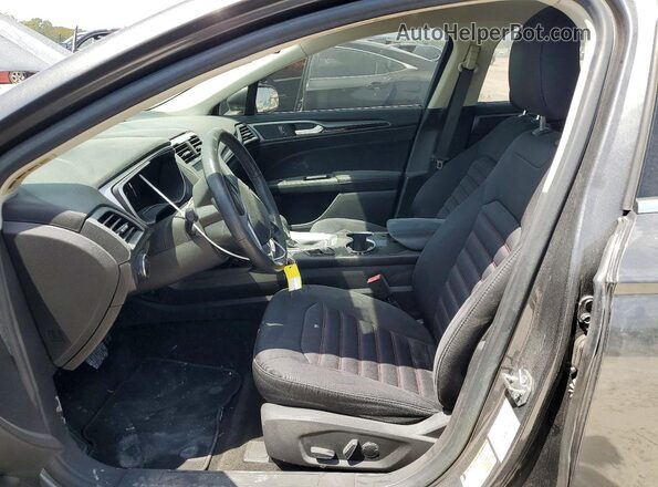 3FA6P0HD3GR396065 2016 FORD FUSION Gray Вид салону спереду
