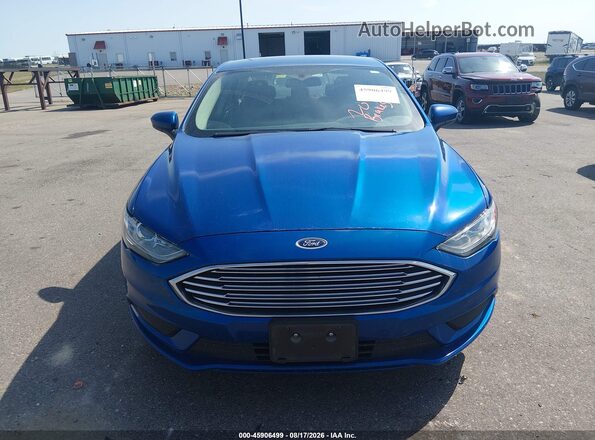 3FA6P0HD3HR109230 2017 FORD FUSION Blue Widok zestawu wskaźników