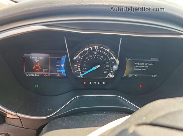 3FA6P0HD3HR221297 2017 FORD FUSION White Սարքավորումների վահանակի տեսք